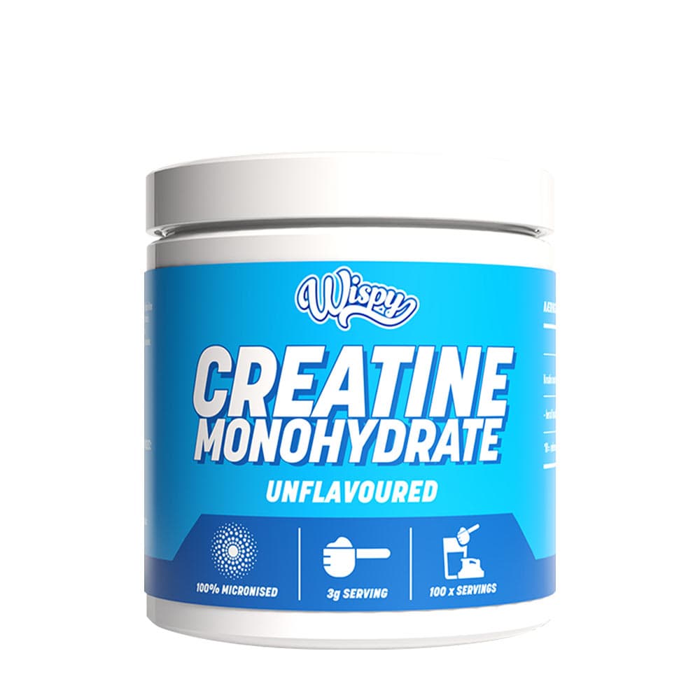 Wispy Creatine Monohydrate 300g pulver – Wispy förpackning