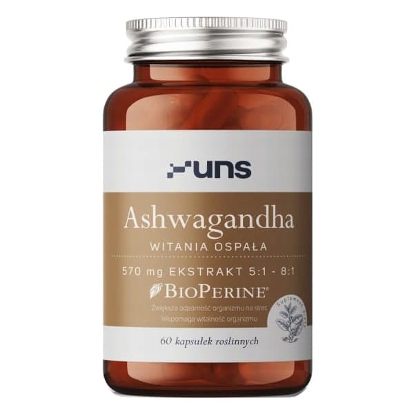 UNS Ashwagandha Witania Ospała 570mg | UNS – UNS packaging