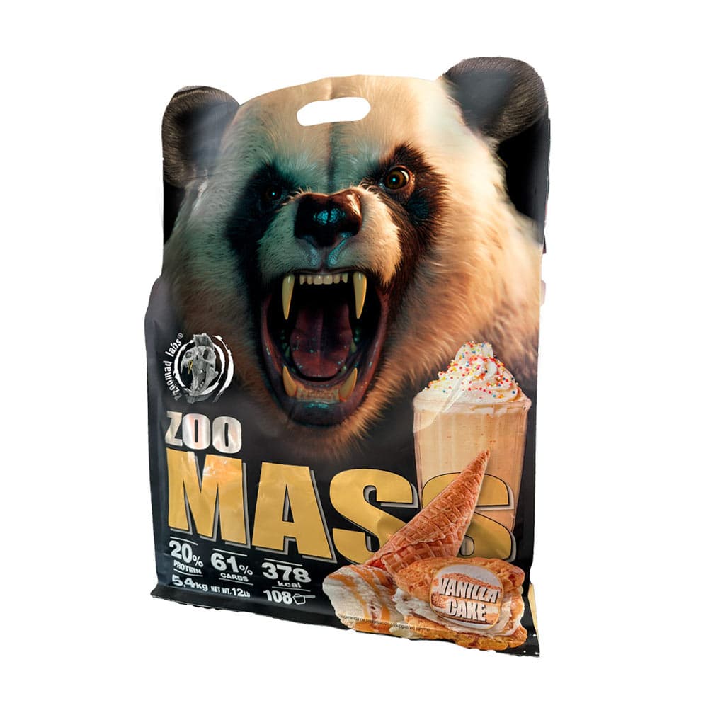Zoomad Labs Vanilla Cake - Protein Powder 5.4 kg – Zoomad Labs packaging