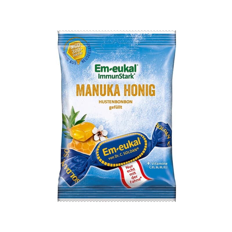 Pastilhas de Mel de Manuka 75g | Em-eukal – Em-eukal embalagem
