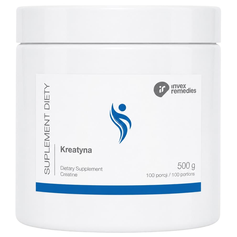 INVEX REMEDIES Kreatyna 100 porcji 500g