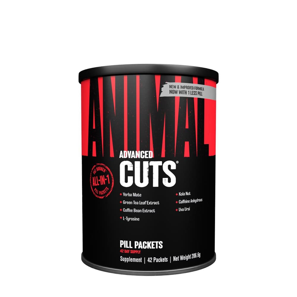 Universal Nutrition - Cuts Advanced - 42 Sachets – Universal Nutrition förpackning