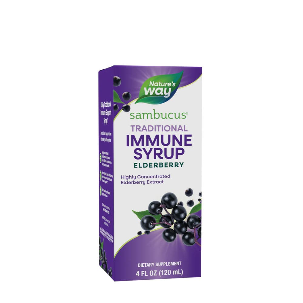 Nature's Way - Sambucus Traditional Immune Syrup – Nature's Way förpackning