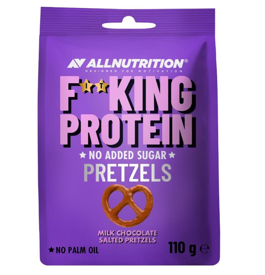 Allnutrition - Protein Pretzels, Milk Chocolate Salted - 110g
