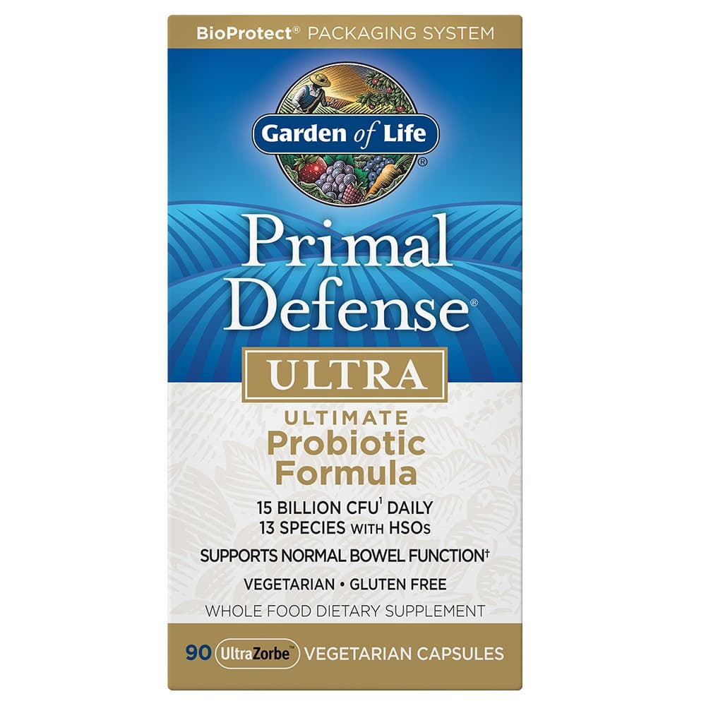 Garden Of Life - Primal Defense Ultra Probiotic Formula 5 miljard CFU capsules – Garden Of Life verpakking