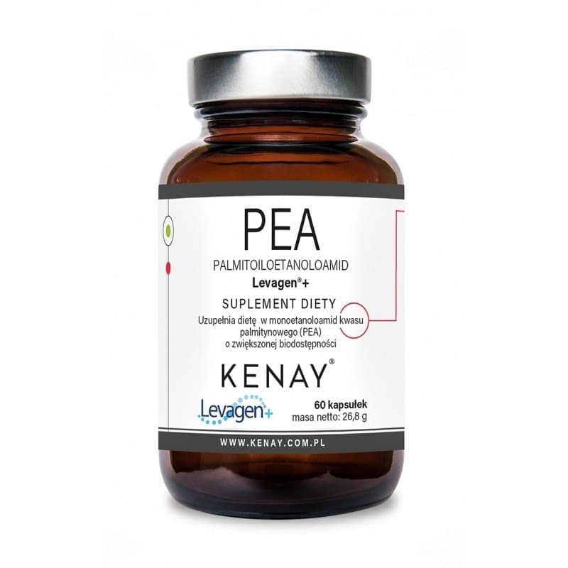 Kenay - Palmitoylethanolamide Levagen+ 350mg, 60 vegetabiliska kapslar