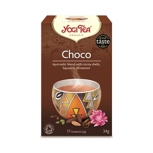 Te Choco 17 Beutel – YOGI TEA Verpackung
