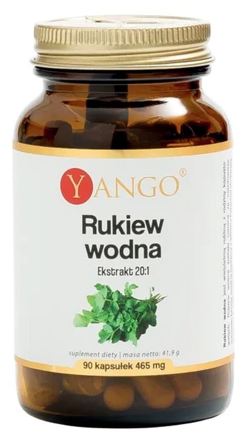 Yango Watercress 500 mg - 90 capsules – Yango packaging