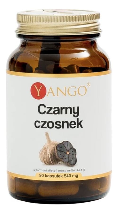 Yango Black Garlic Extract 4:1 - 90 capsules – Yango packaging