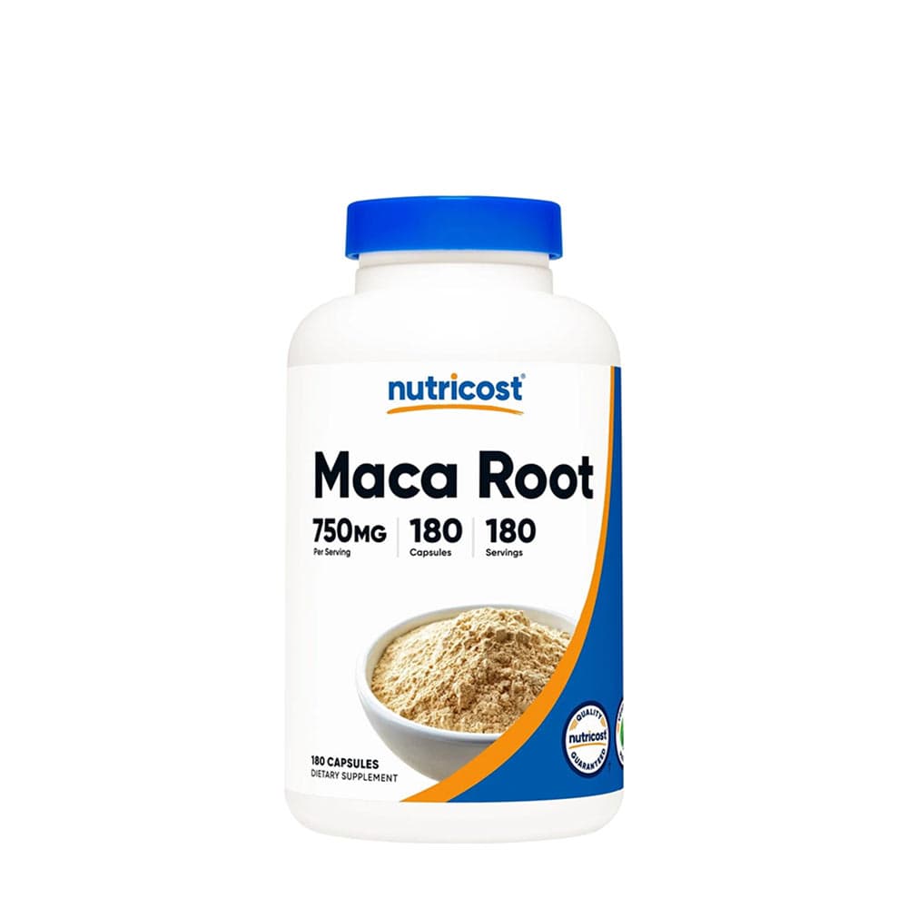 Nutricost Maca Root 750 mg - 180 veganska kapslar