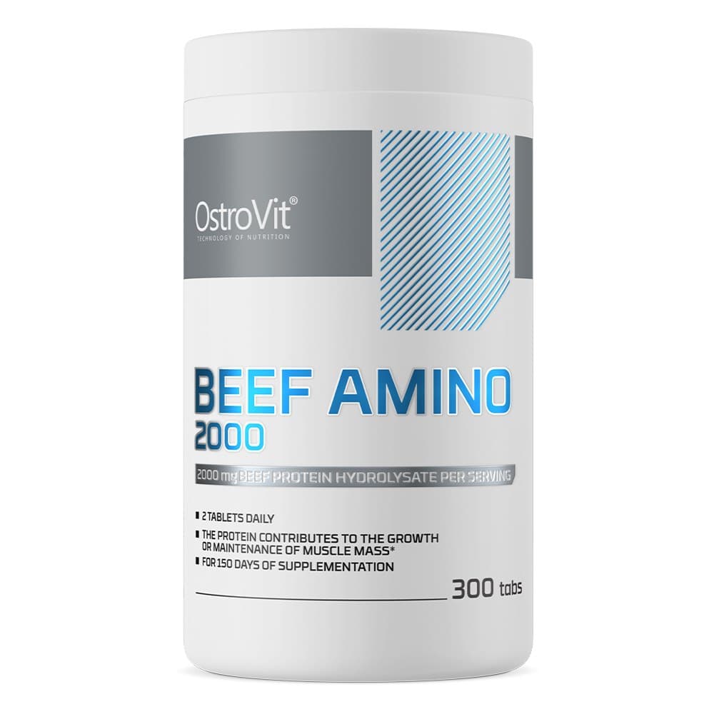 OstroVit Beef Amino - 300 tabletter