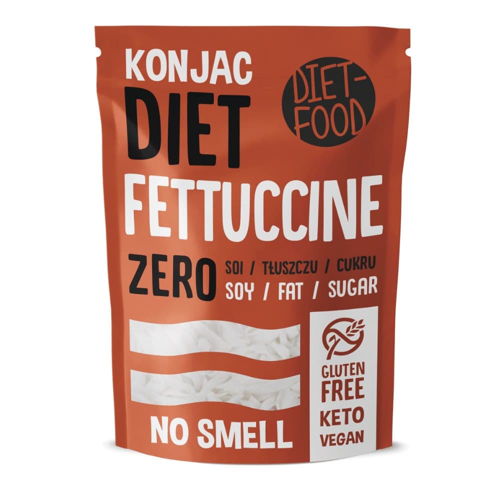 Diet Food Makaron Shirataki Konjac Fettuccine 200g – Diet-Food packaging