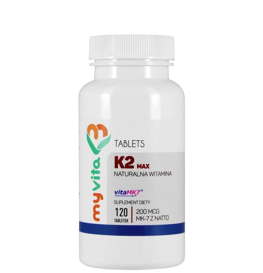 MyVita - Vitamin K2 MK-7 Max 200mcg – MyVita packaging