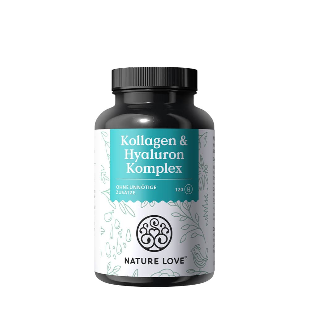 Nature Love - Complexe Collagène & Acide Hyaluronique - 120 capsules