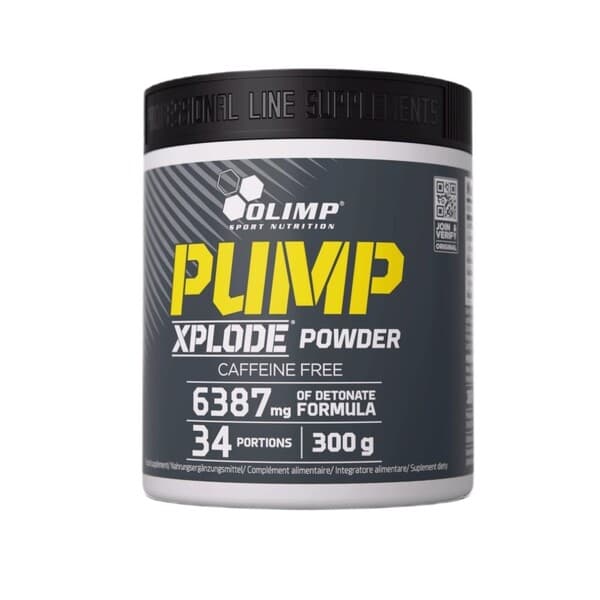 Olimp Labs - Pump Xplode Power 300g Pó – Olimp Labs embalagem