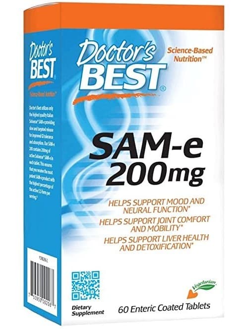 Doctor's Best - SAM-e 400mg - Mood & Joint Support
