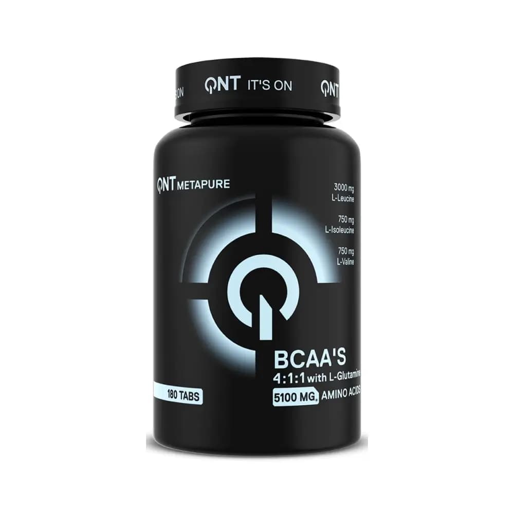 Qnt Life BCAA 4:1:1 + L-Glutamina - Sin sabor - 180 tabletas – QNT empaque