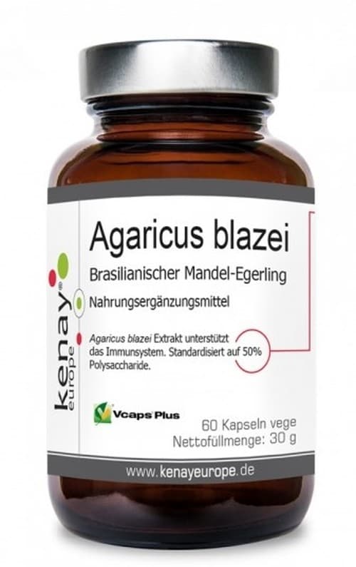Kenay - Agaricus Blazei - 60 cápsulas – Kenay packaging