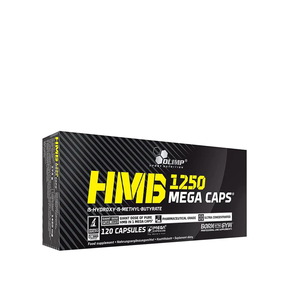 Olimp Labs - HMB 1250 Mega Caps – Olimp Labs packaging