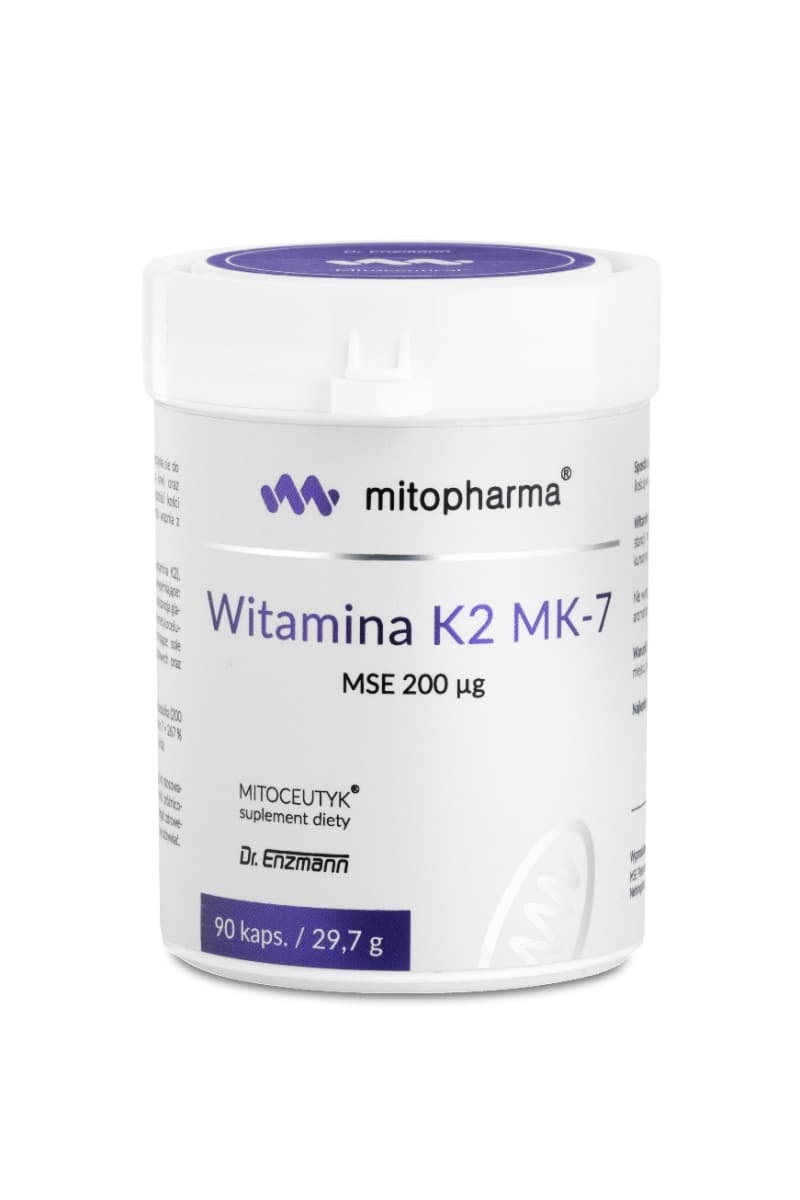 Mitopharma - Vitamin K2 Mk7 - 90 capsules – mitopharma packaging