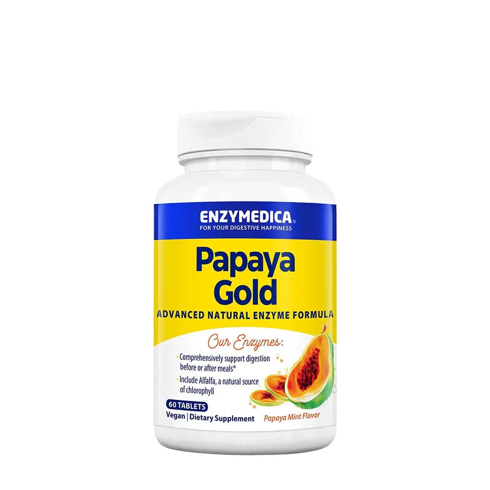 Enzymedica Papaya Gold - Papaya Minze - 60 Tabletten
