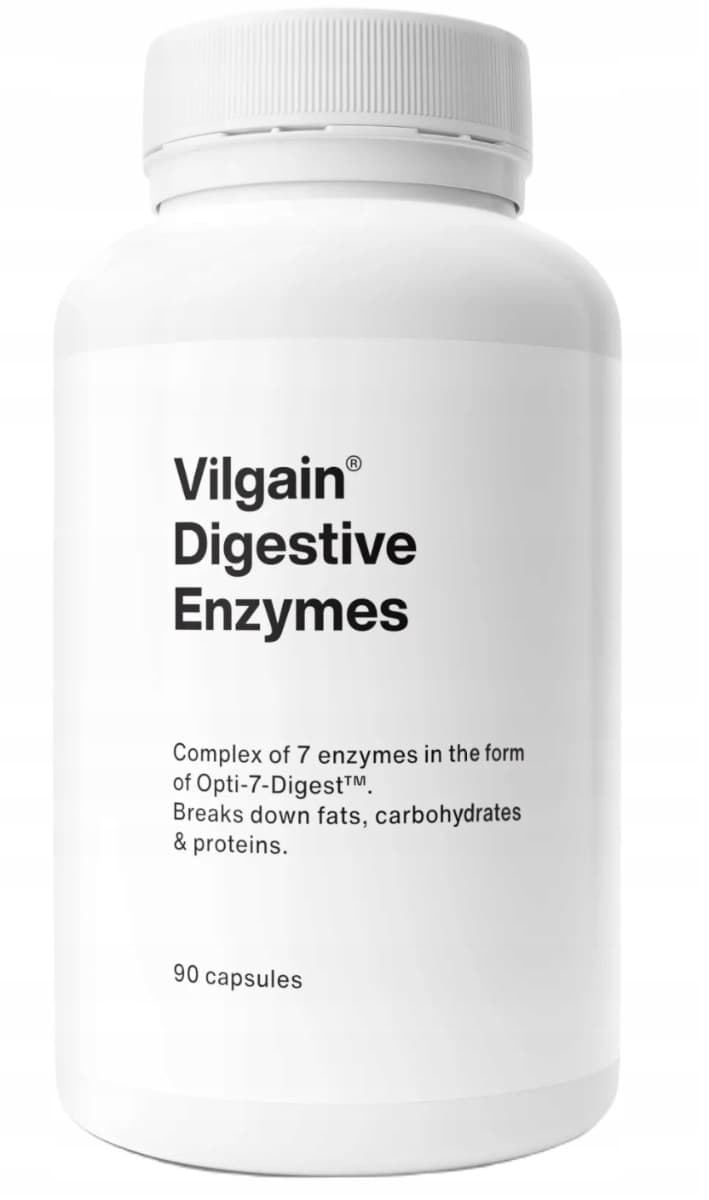 Vilgain Enzymy trawienne 90 kapsułek | Vilgain