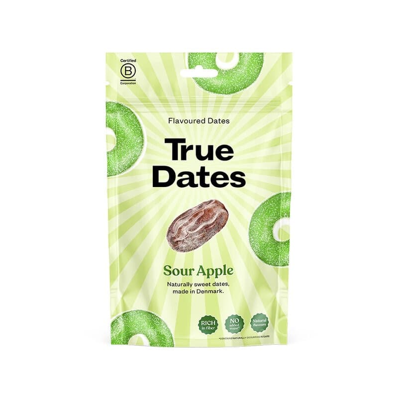True Dates - Flavored Dates – True Dates förpackning