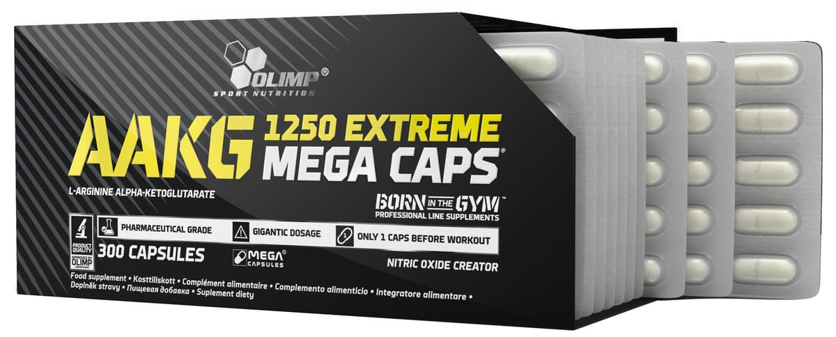 Olimp Labs - AAKG 1250 Extreme Mega Caps – Olimp Labs packaging
