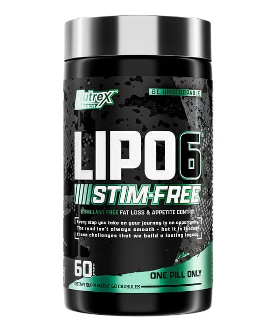 Nutrex Research - Lipo-6 Stim-Free - 60 Caps – Nutrex förpackning