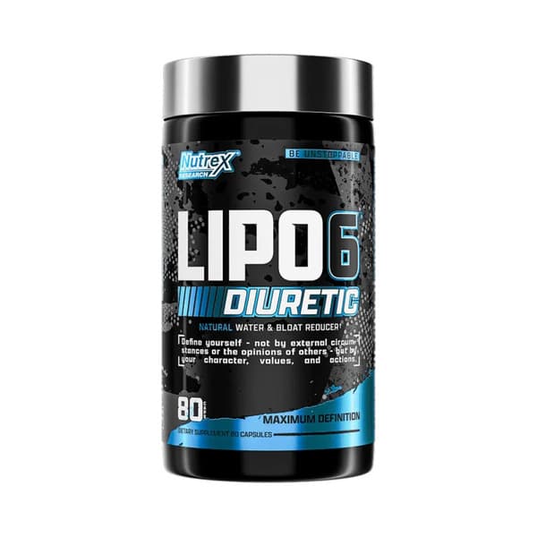 Nutrex Lipo-6 Diuretic 80 kapslar