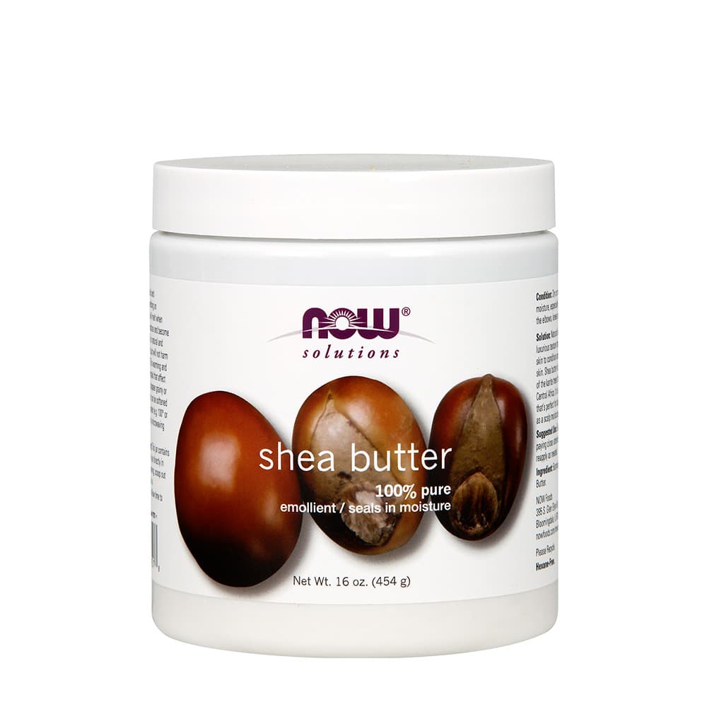 NOW Foods - Manteiga de Karité - 454 g – NOW Foods embalagem