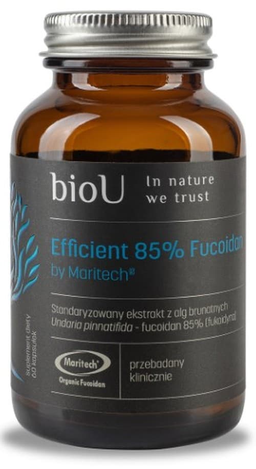 BioU Efficient Fucoidan 85% - 30 vegetabilske kapsler