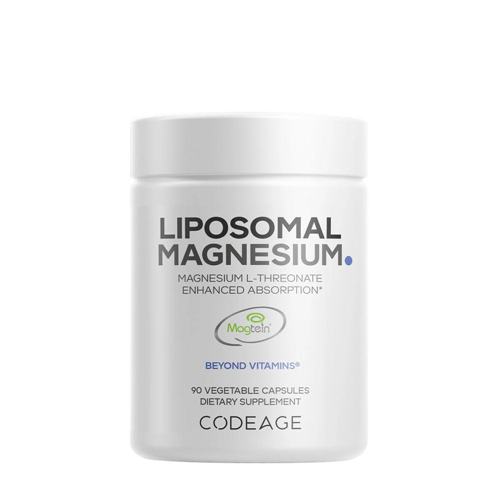 Codeage Liposomal Magnesium L-Threonate - 90 Vegan Capsules – Codeage packaging