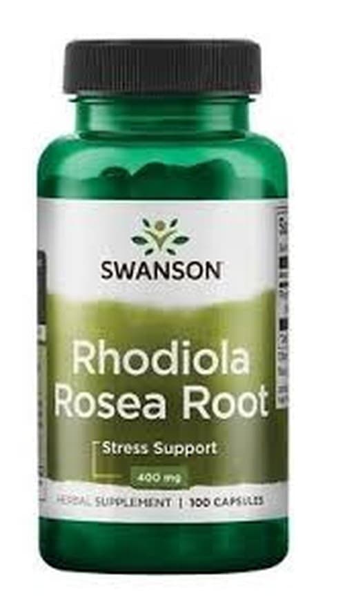 Swanson - Rhodiola Rosea Root - 400 mg - 100 Kapseln