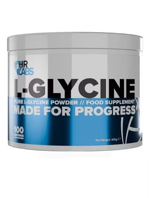 HR Labs - L-Glycine - 300g pulver – HR Labs förpackning