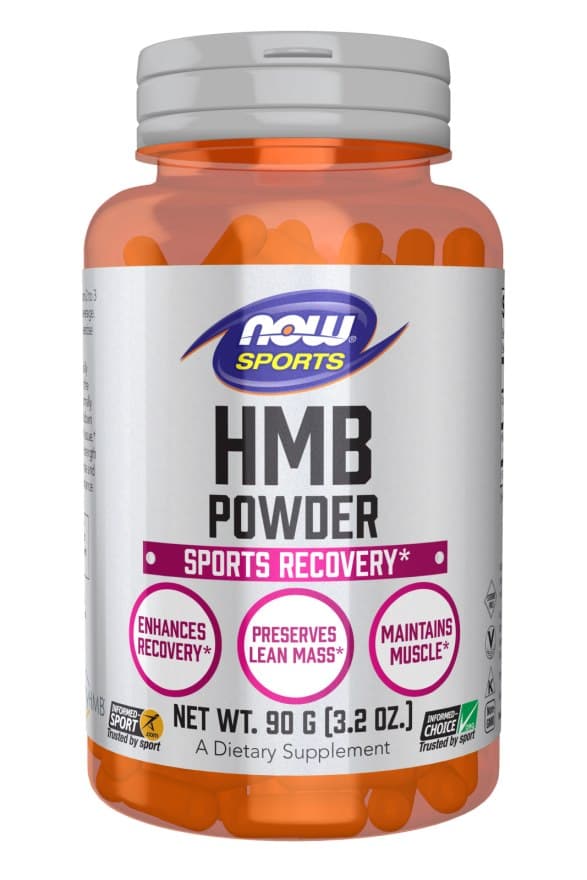 NOW Foods HMB Pulver 90g – NOW Foods Verpackung