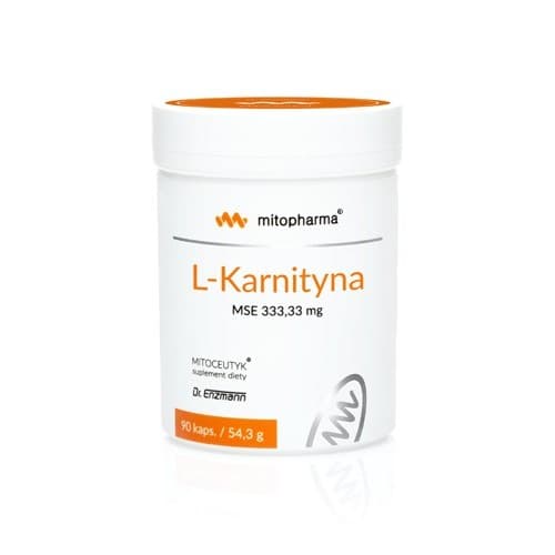 Dr. Enzmann MSE L-Carnitine - 90 Capsules – mitopharma packaging
