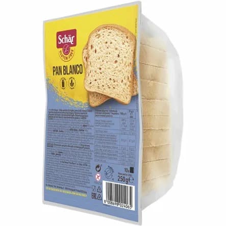Schär - Schar Chleb Pan Blanco jasny 250 g – Schär förpackning