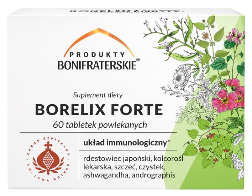 Produkty Bonifraterskie - Borelix Forte - 60 tabletter