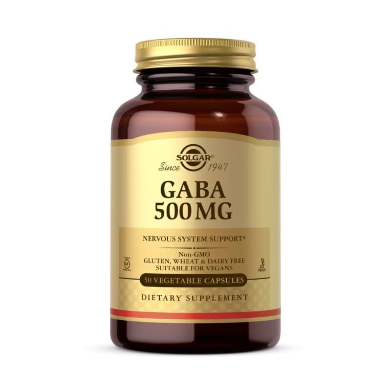 Solgar - GABA - 50 Vegetable Caps – Solgar förpackning