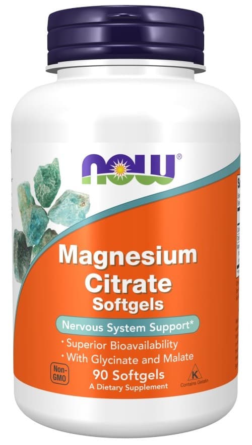 Now Foods - Magnesium Citrate 120 capsules