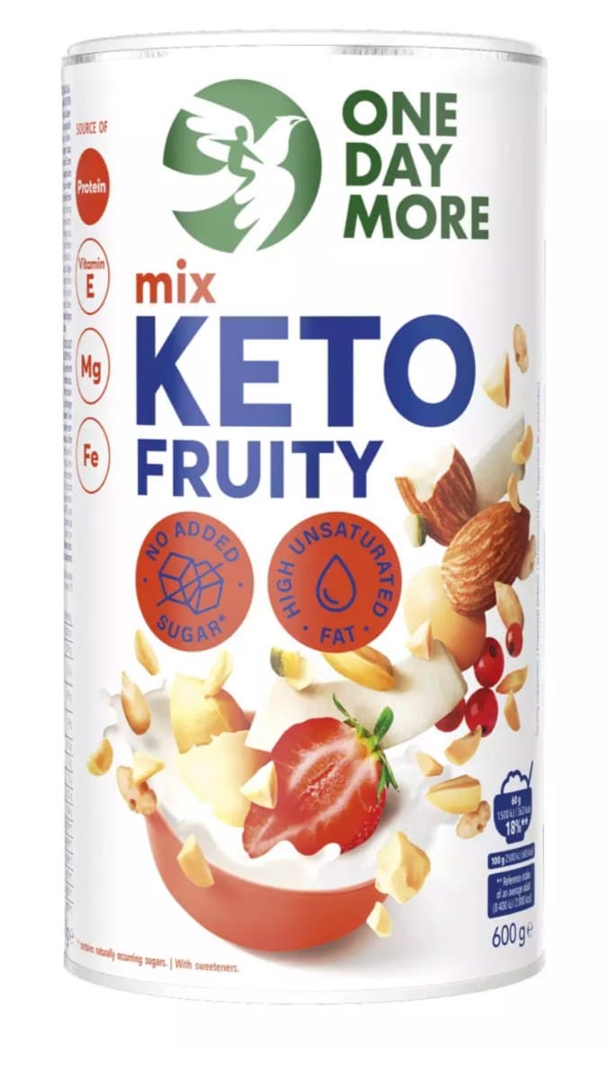 ONE DAY MORE - Keto Mix - Ketogen müsli – One Day More packaging