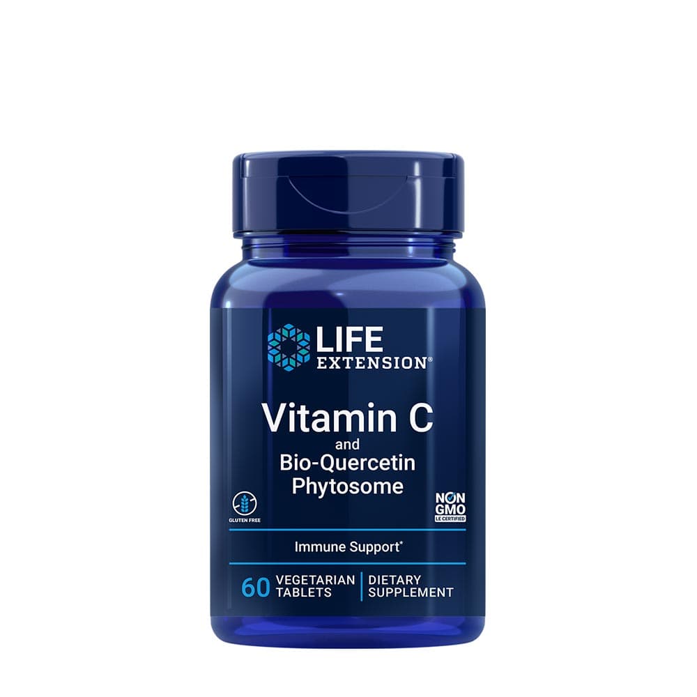 Life Extension Vitamin C And Quercetin Phytosome 1000mg - 60 Tabletten – Life Extension Verpackung