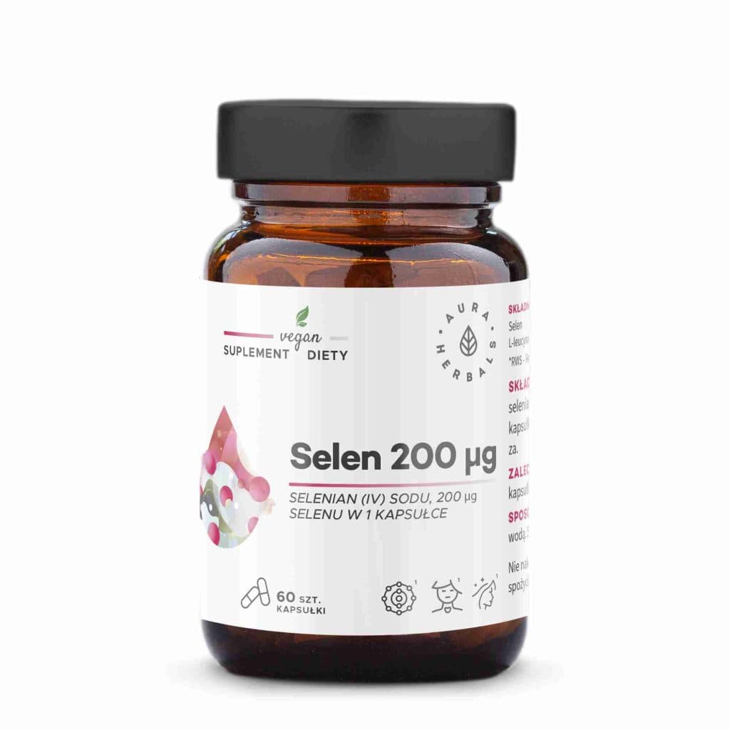 Aura Herbals - Selenium 200Μg - 60 Kapseln – Aura Herbals Verpackung