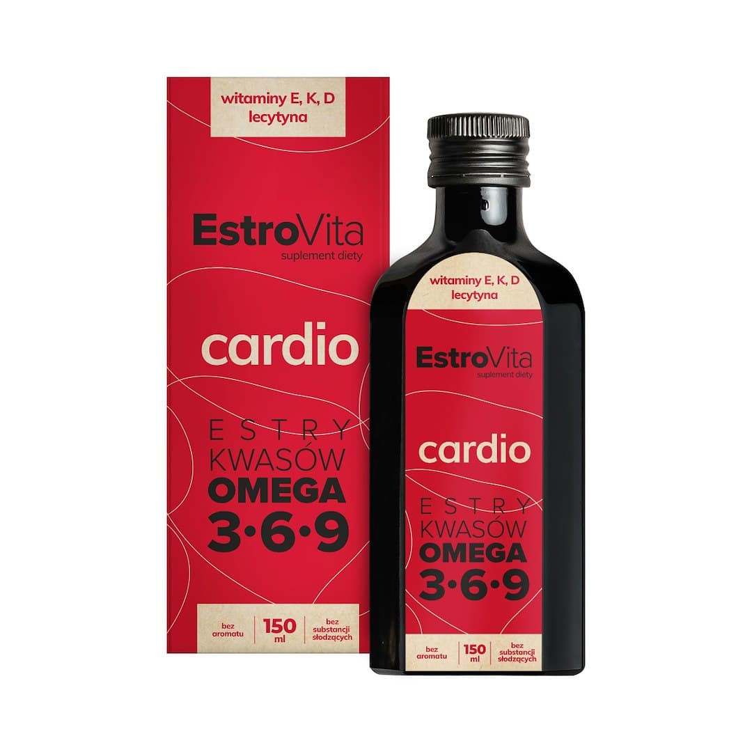 Estrovita - Omega 3-6-9 Cardio para mayores – Estrovita empaque