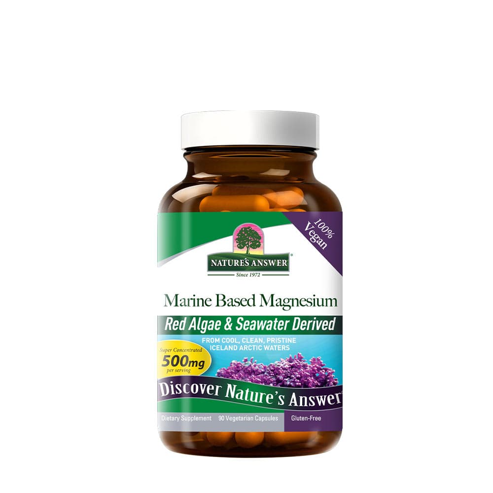 Nature's Answer Marine Based Magnesium 500mg - 90 Vcaps