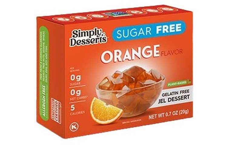 Simply Desserts - Gel Dessert, Orange - 20g