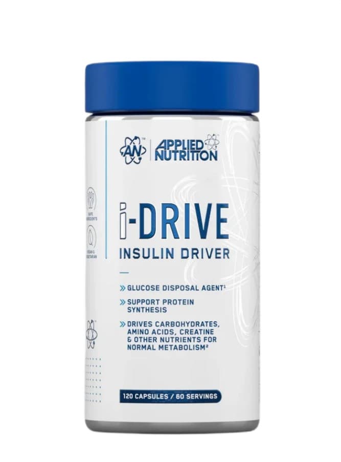Applied Nutrition - I Drive - Insulin Driver + GDA - 120 Caps – Applied Nutrition förpackning