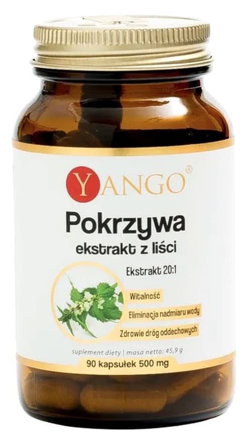 Yango Brennnesselblattextrakt 410 mg - 90 Kapseln