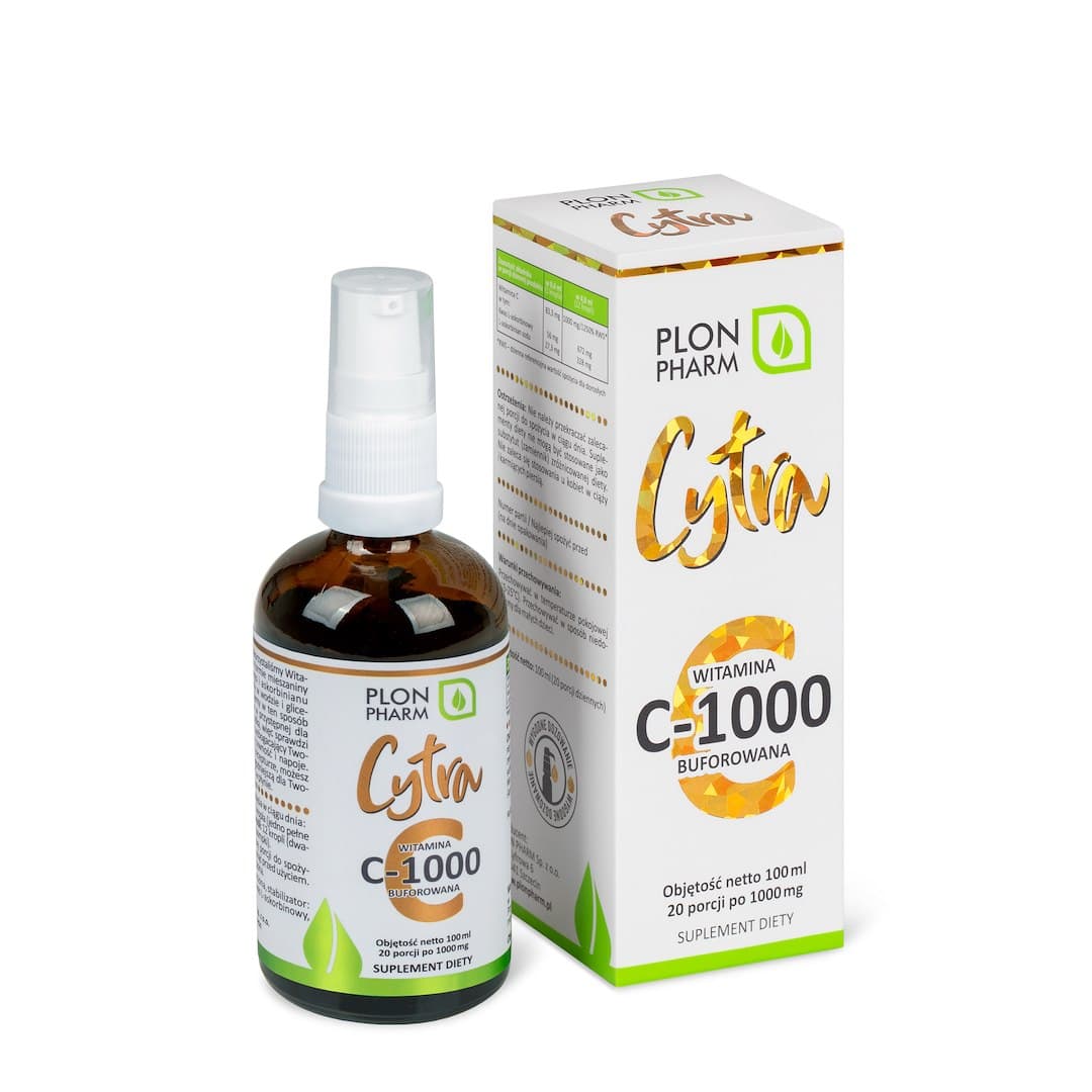 Plon Pharm - Cytra - vitamine C-1000 tamponnée en gouttes 100ml